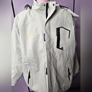 Men's Light Gray Outdoor Jacket New With Tags Size  XL